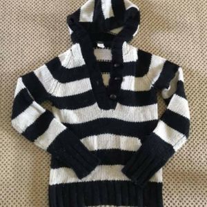 Jcrew Sweater wool/angora with leather buttons